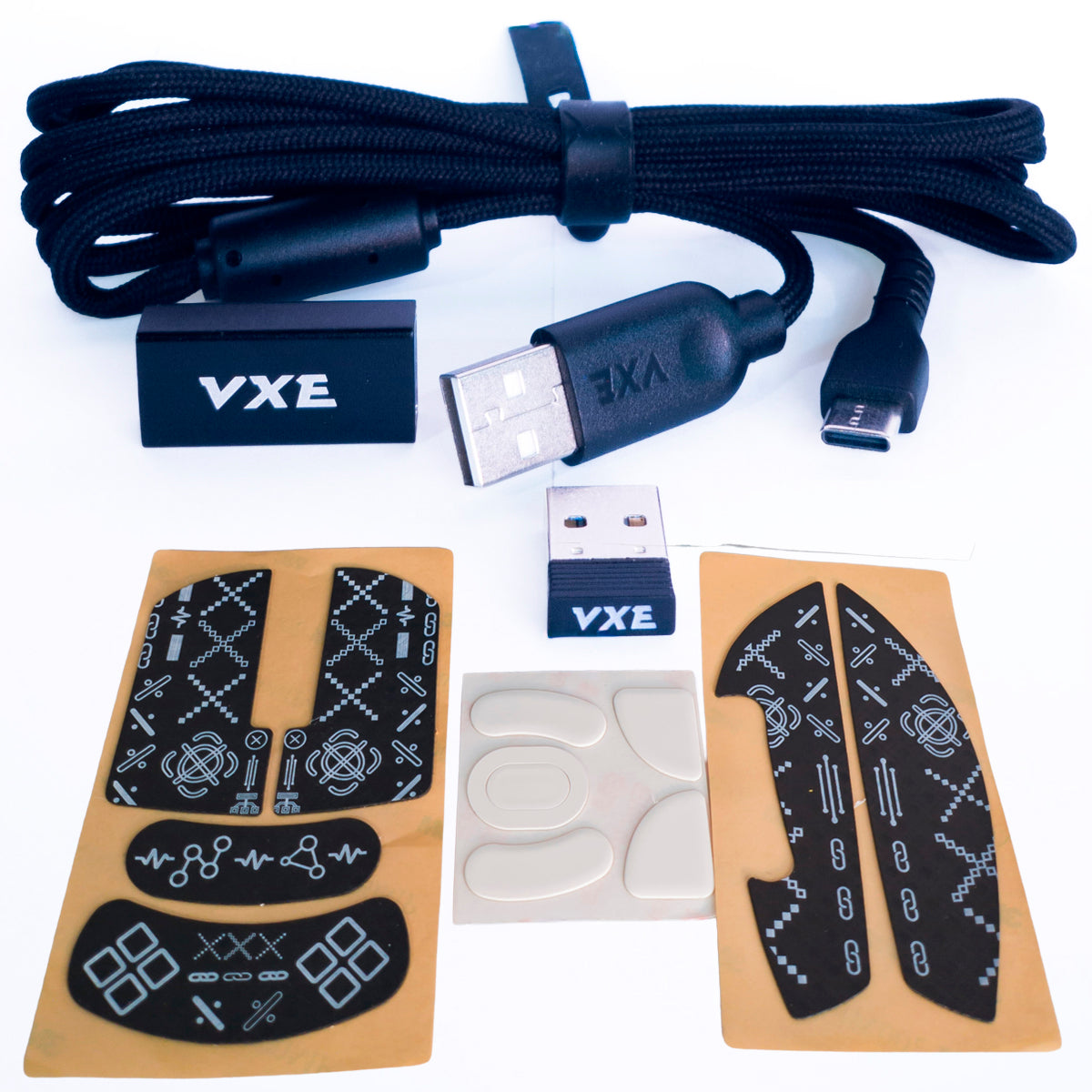 MOUSE GAMER INALAMBRICO VXE R1 PRO MAX RECARGABLE